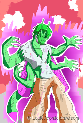 Milo the alien