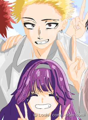 Waguri and Rintaro
